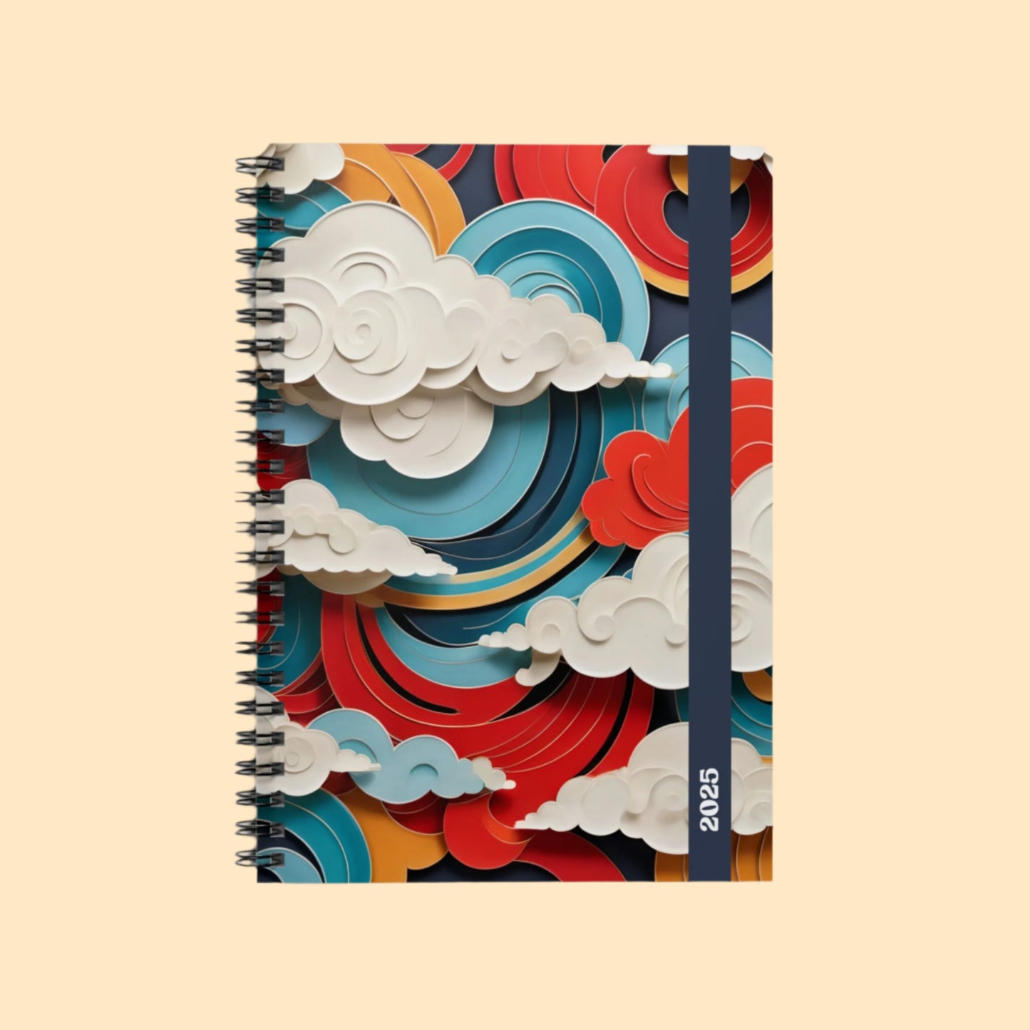 Modern Art Clouds 2025 Journal