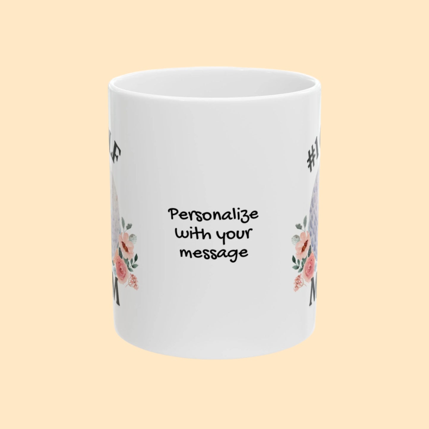 #1 Golf Mom Mug – Personalized Mug for Golf-Loving Moms