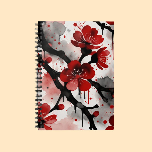 Bold Brushstrokes Cherry Journal