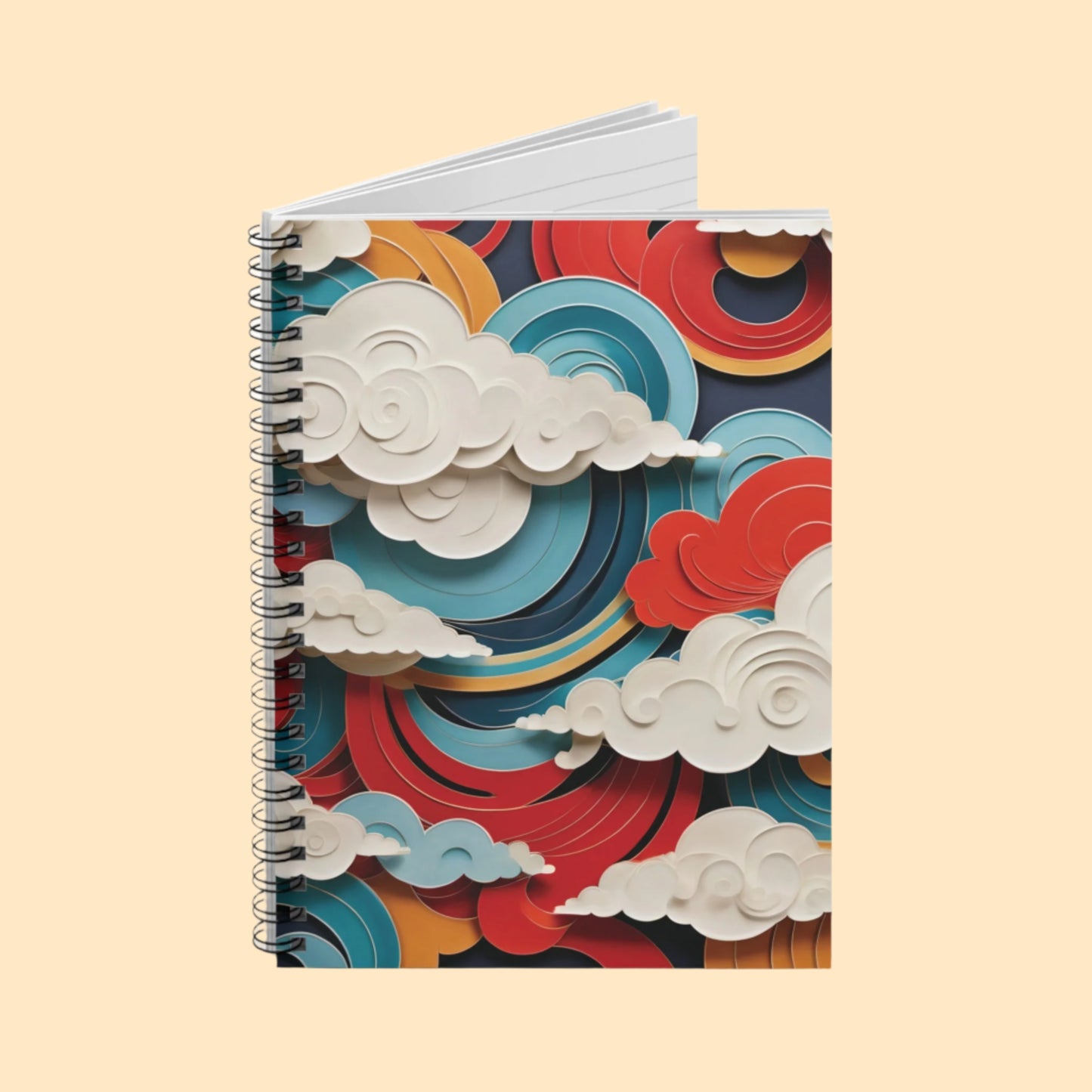 Modern Art Clouds Journal