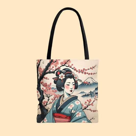 Ukiyo-e Geisha Tote
