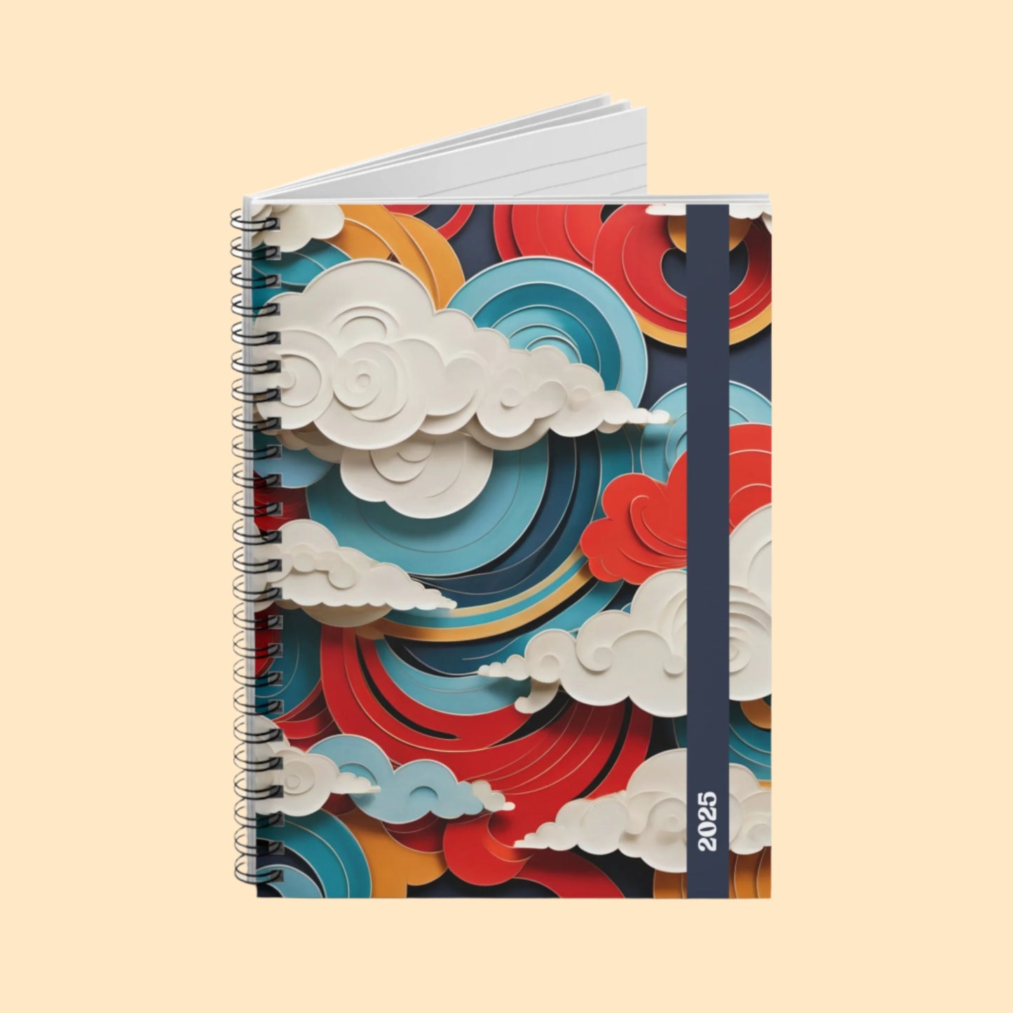 Modern Art Clouds 2025 Journal
