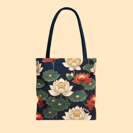 Timeless Lotus Tote