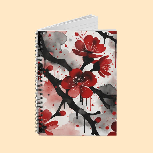 Bold Brushstrokes Cherry Journal