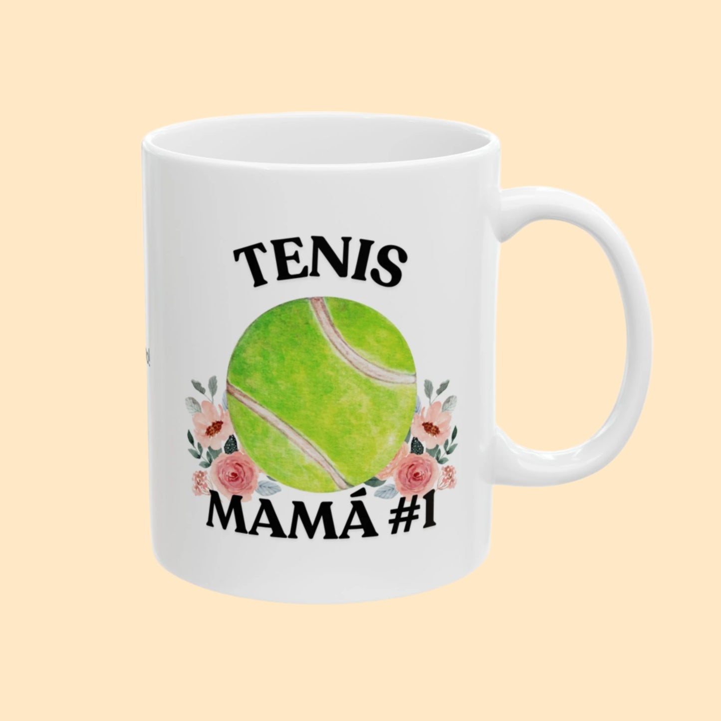 Mamá #1 Tenis Mug - Personalized Ceramic Mug