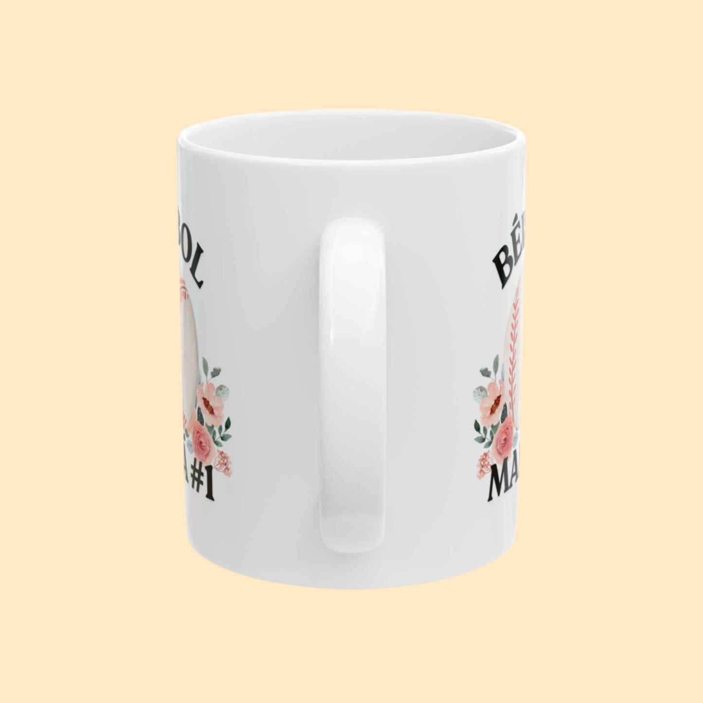 Mamá #1 Béisbol Mug - Personalized Message