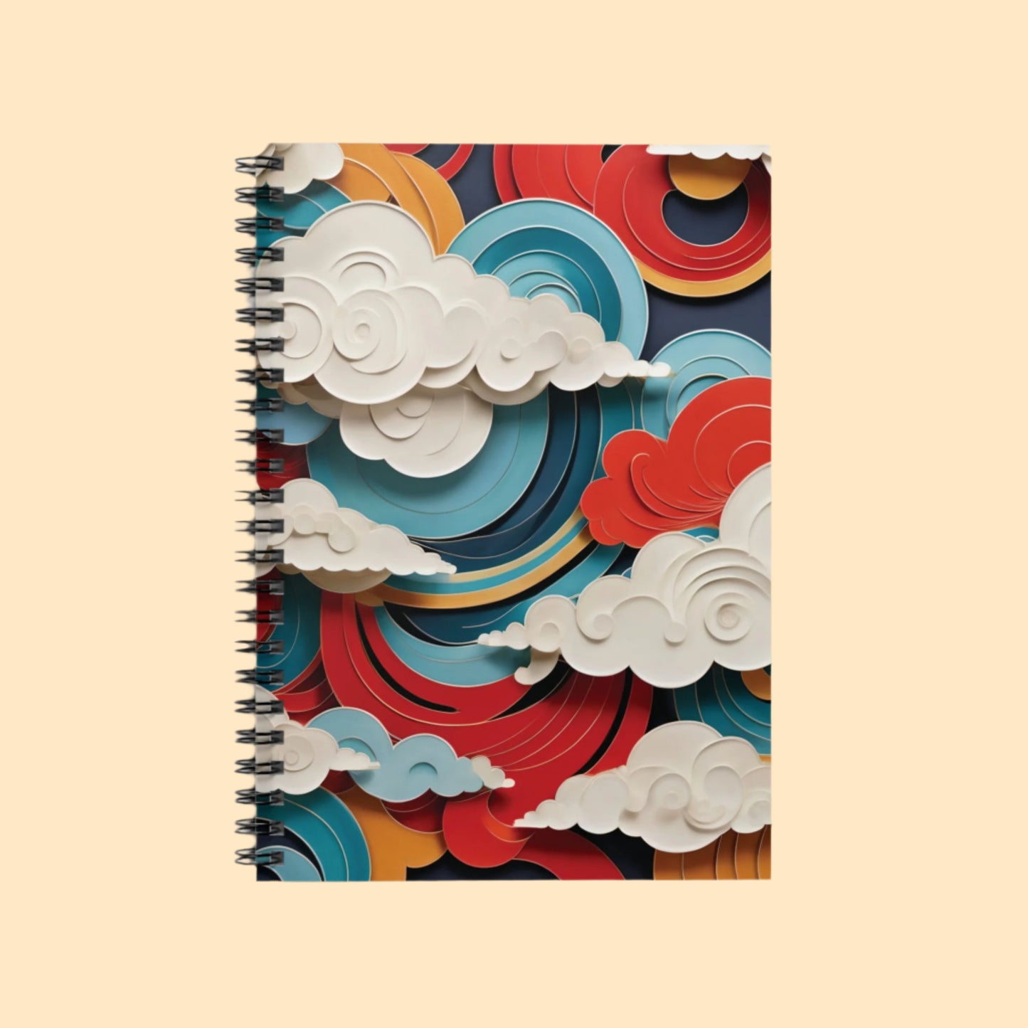 Modern Art Clouds Journal