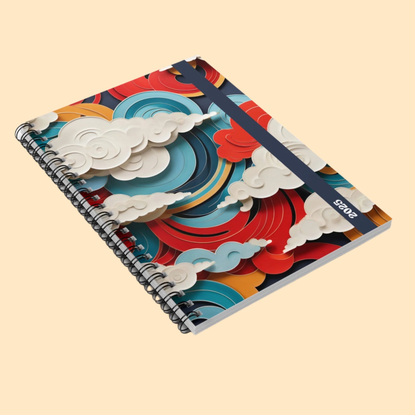 Modern Art Clouds 2025 Journal