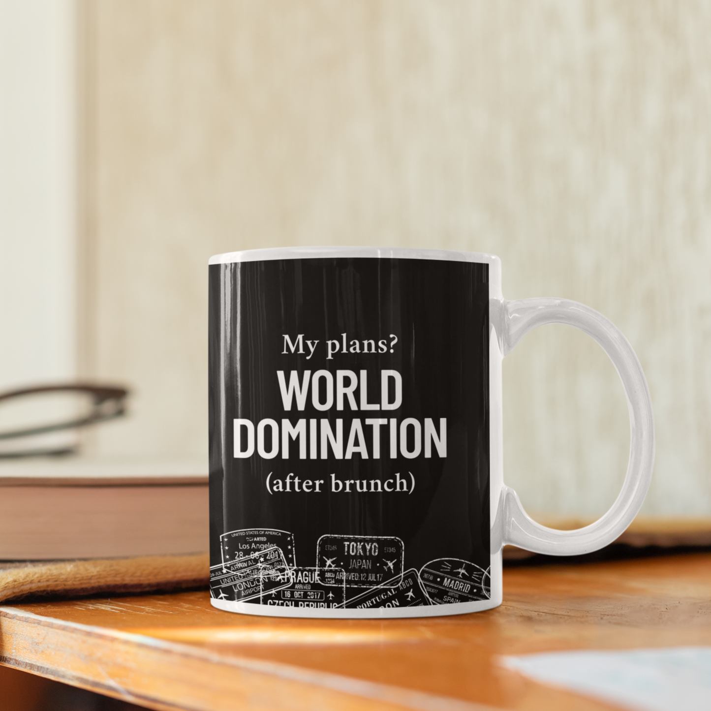 “World Domination (After Brunch)” Mug