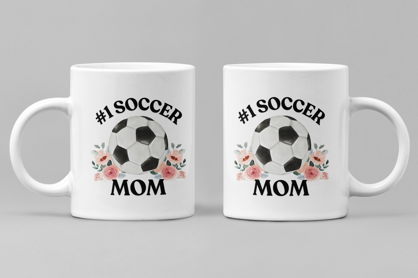 #1 Soccer Mom Mug – Personalized Message