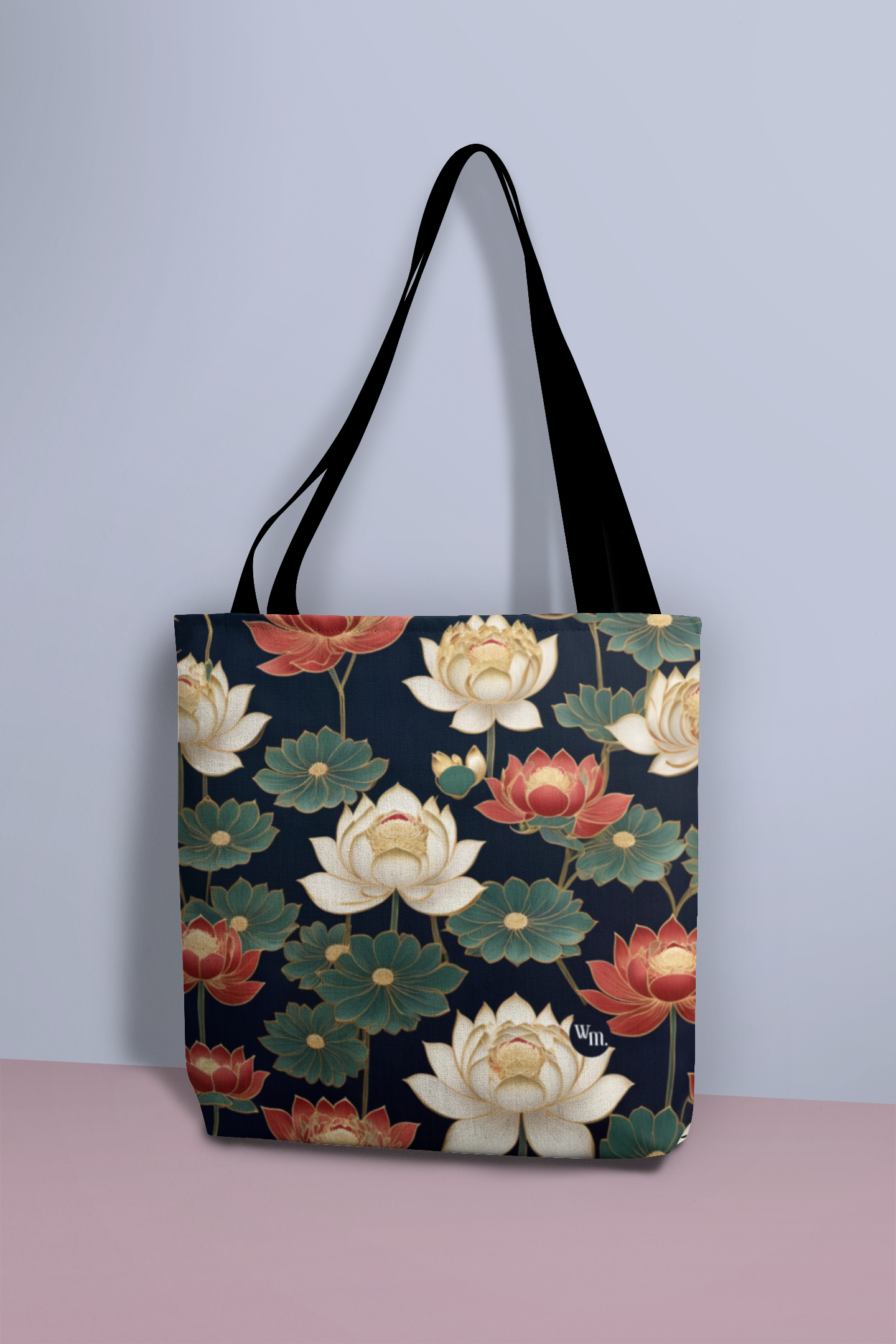 Timeless Lotus Tote