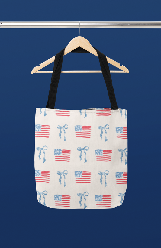 Stars & Stripes Soft Tones Tote
