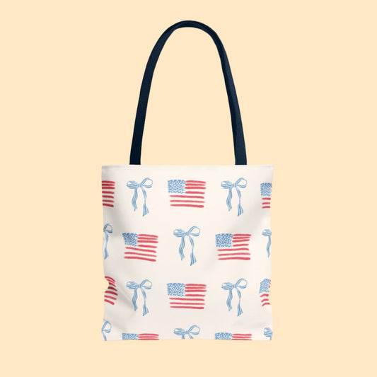 Stars & Stripes Soft Tones Tote