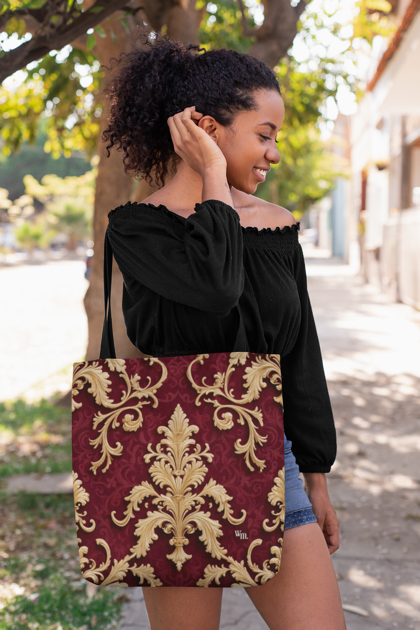 Italian Charm Tote Bag